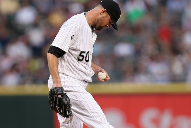 Danks rocked, makes no excuses