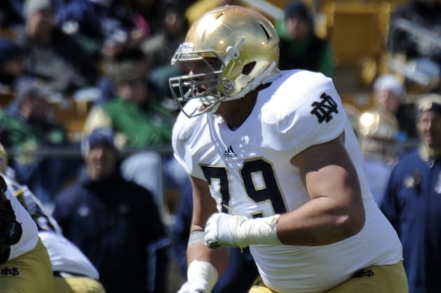 Better Offensive Line Depth Puts Notre Dame in Good Shape