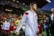 SEVILLE, SPAIN - MAY 30: Alberto Moreno of Spain walks onto the pitch prior to an international friendly match between Spain and Bolivia at Estadio Ramon Sanchez Pizjuan on May 30, 2014 in Seville, Spain. (Photo by David Ramos/Getty Images)