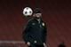 Borussia Dortmund's manager Jurgen Klopp supervises a training session at Arsenal's Emirates Stadium in London, England, Monday, Oct. 21, 2013. Arsenal are due to play Borussia Dortmund in a Champions League Group F soccer match in London on Tuesday. (AP Photo/Matt Dunham)