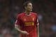 Liverpool's Daniel Agger during his team's English Premier League soccer match against Stoke at Anfield Stadium, Liverpool, England, Saturday Aug. 17, 2013. (AP Photo/Jon Super)