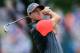 LOUISVILLE, KY - AUGUST 07: Rory McIlroy of Northern Ireland hits a shot on the first hole during the first round of the 96th PGA Championship at Valhalla Golf Club on August 7, 2014 in Louisville, Kentucky. (Photo by David Cannon/Getty Images)