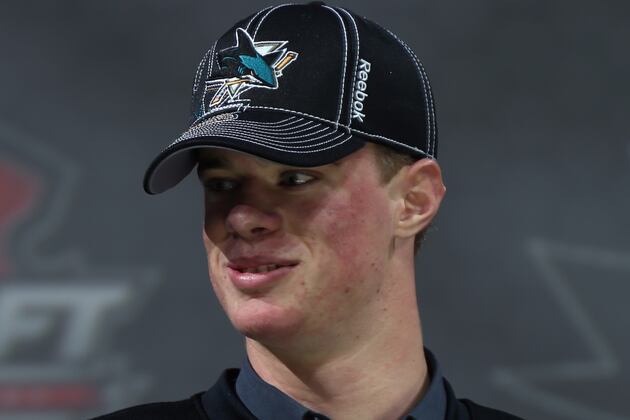 Sharks' Mirco Mueller Looking to Make the Leap