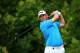 LOUISVILLE, KY - AUGUST 07: Lee Westwood of England hits his tee shot on the 18th hole during the first round of the 96th PGA Championship at Valhalla Golf Club on August 7, 2014 in Louisville, Kentucky. (Photo by David Cannon/Getty Images)