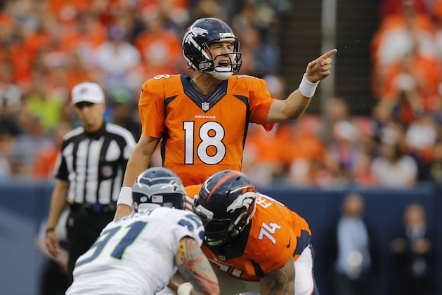 Peyton Manning Leads Scoring Drive Against Seahawks Before Exit