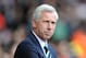 Newcastle United manager Alan Pardew during their English Premier League soccer match against Liverpool at Anfield in Liverpool, England, Sunday May 11, 2014. (AP Photo/Clint Hughes)