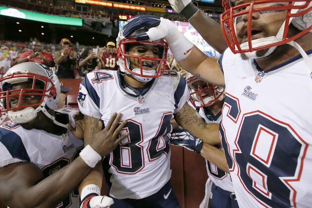 WR Brian Tyms One of the Lone Bright Spots for Pats