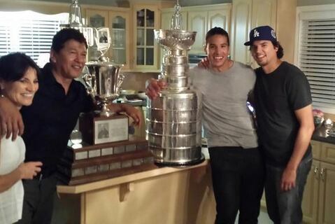 NHL.com: Kings' Nolan Has Father/son Day with Cup