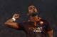 AS Roma's Mehdi Benatia celebrates after scoring during a Serie A soccer match between AS Roma and Bologna at Rome's Olympic stadium, Sunday, Sept. 29, 2013. (AP Photo/Alessandra Tarantino)