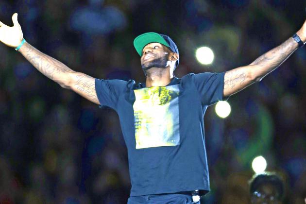 LeBron James Homecoming Rally: Twitter Reaction, Photos, Videos and More