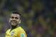 Brazil's Dani Alvess reacts during the group A World Cup soccer match between Brazil and Croatia, the opening game of the tournament, in the Itaquerao Stadium in Sao Paulo, Brazil, Thursday, June 12, 2014. (AP Photo/Felipe Dana)