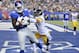 New York Giants wide receiver Corey Washington (6) makes a catch for a touchdown against Pittsburgh Steelers defensive back Isaiah Green (39) in the fourth quarter of a preseason NFL football game, Saturday, Aug. 9, 2014, in East Rutherford, N.J. (AP Photo/Bill Kostroun)