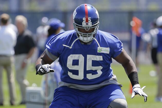 Giants Sort Through Defensive Line Depth