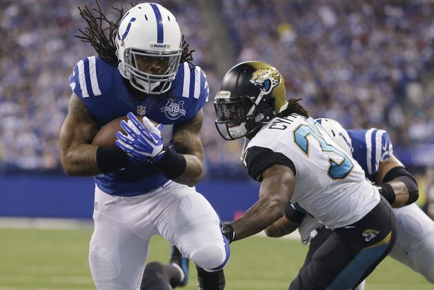 Trent Richardson's Mentor? Edgerrin James.