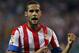 Atletico Madrid's Mario Suarez celebrates his goal during a Spanish La Liga soccer match against Rayo Vallecano at the Vicente Calderon stadium in Madrid, Spain, Sunday, Sept. 16, 2012. (AP Photo/Andres Kudacki)