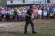 Aug 10, 2014; Louisville, KY, USA; PGA golfer Phil Mickelson walks through the mud on the 14th fairway during the final round of the 2014 PGA Championship golf tournament at Valhalla Golf Club. Mandatory Credit: Brian Spurlock-USA TODAY Sports