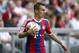Bayern's Rafinha of Brazil watches his team during the German first division Bundesliga soccer match between FC Bayern Munich and VfB Stuttgart, in Munich, southern Germany, Saturday, May 10, 2014. (AP Photo/Matthias Schrader)