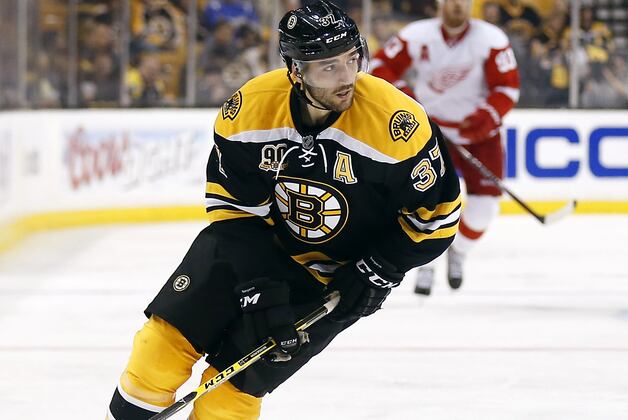 Patrice Bergeron Among Four Bruins in 'NHL 15' Top 50 Player Ratings