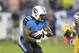 Tennessee Titans running back Bishop Sankey (20) runs the ball in the third quarter of a preseason NFL football game against the Green Bay Packers Saturday, Aug. 9, 2014, in Nashville, Tenn. (AP Photo/Wade Payne)