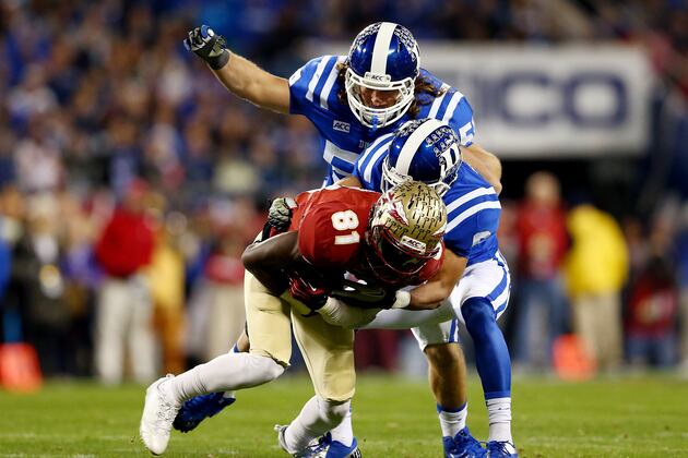 Duke All-ACC LB Brown (ACL) Out for 2014 Season