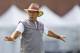 Alabama head coach, Nick Saban is directs his team during an NCAA college football practice, at the Thomas-Drew practice fields on Friday, Aug. 1, 2014, in Tuscaloosa, Ala. (AP Photo/Brynn Anderson)