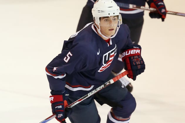 Defenseman Anthony Florentino Finished the Week Strong for Team USA