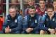 BIRMINGHAM, ENGLAND - AUGUST 09: Paul Lambert (L) the Aston Villa manager looks on with his assistant Roy Keane during the pre season friendly match between Aston Villa and Parma at Villa Park on August 9, 2014 in Birmingham, England. (Photo by David Rogers/Getty Images)