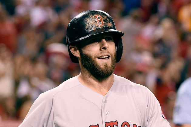 Pedroia Gets Day off vs. Reds, Holt Replaces