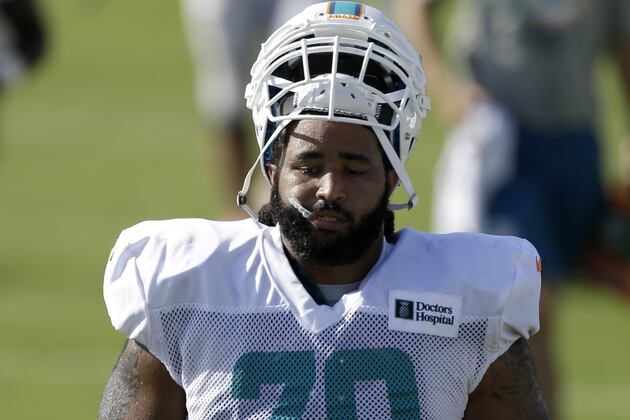Miami Dolphins' Dallas Thomas Establishing Himself at Right Guard