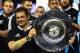 LONDON, ENGLAND - NOVEMBER 16: Captain Richie McCaw of New Zealand lifts the trophy after the QBE International match between England and New Zealand at Twickenham Stadium on November 16, 2013 in London, England. (Photo by Phil Walter/Getty Images)