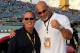 HOMESTEAD, FL - NOVEMBER 20: Actor Bill Goldberg poses with Brett Bodine prior to the NASCAR Nationwide Series Ford 300 at Homestead-Miami Speedway on November 20, 2010 in Homestead, Florida. (Photo by Rusty Jarrett/Getty Images for NASCAR)