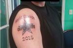 Cowboys Fan Makes BOLD Tattoo Choice