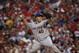 New York Mets' Bartolo Colon pitches during a baseball game against the Philadelphia Phillies, Friday, Aug. 8, 2014, in Philadelphia. (AP Photo/Matt Slocum)
