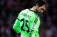 BILBAO, SPAIN - FEBRUARY 02: Diego Lopez of Real Madrid CF checks his boots during the La Liga match between Athletic Club and real Madrid CF at San Mames Stadium on February 2, 2014 in Bilbao, Spain. (Photo by David Ramos/Getty Images)