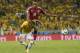 Brazil's Neymar is fouled by Colombia's Juan Zuniga during the World Cup quarterfinal soccer match between Brazil and Colombia at the Arena Castelao in Fortaleza, Brazil, Friday, July 4, 2014. (AP Photo/Manu Fernandez)
