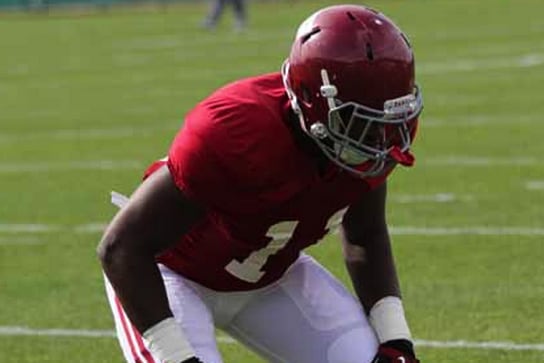 Freshman LB Sees First-Team Action