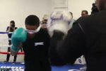 Watch: Porter Trains Blindfolded for Brook Fight 
