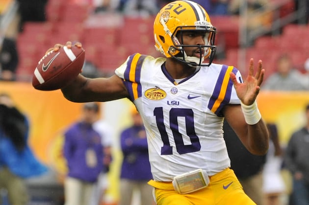 LSU QBs Do Not Deliver 'command' Performance
