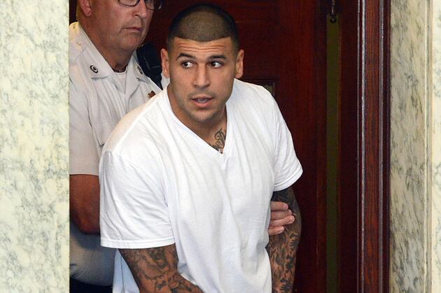 Hernandez Excused from Homicide Hearing