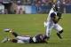 CHICAGO, IL - AUGUST 14: Marqise Lee #11 of the Jacksonville Jaguars breaks away from Kelvin Hayden #24 of the Chicago Bears for a touchdown during the first quarter of a preseason game at Soldier Field on August 14, 2014 in Chicago, Illinois. (Photo by Jonathan Daniel/Getty Images)