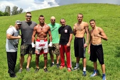 Current Pic of Vitor Belfort in Camp Training for Chris Weidman