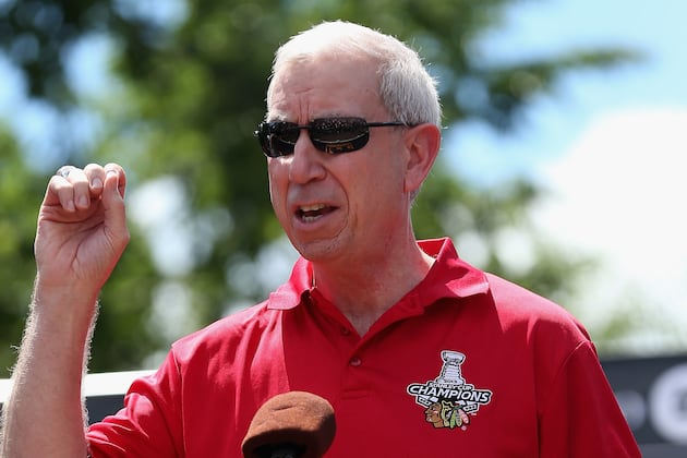 Blackhawks CEO John McDonough Does 'Ice Bucket Challenge'