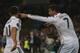 CARDIFF, WALES - AUGUST 12: Cristiano Ronaldo of Real Madrid celebrates scoring his second goal during the UEFA Super Cup match between Real Madrid and Sevilla at Cardiff City Stadium on August 12, 2014 Cardiff, Wales. (Photo by Ian MacNicol/Getty Images)