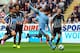 NEWCASTLE UPON TYNE, ENGLAND - AUGUST 17: David Silva of Man City scores the opening goal during the Barclays Premier League match between Newcastle United and Manchester City at St James' Park on August 17, 2014 in Newcastle upon Tyne, England. (Photo by Stu Forster/Getty Images)