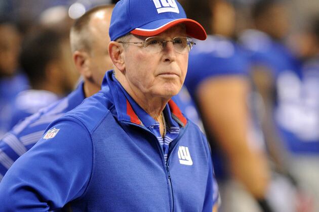 Coughlin Frustrated with Giants' Poor Offensive Form