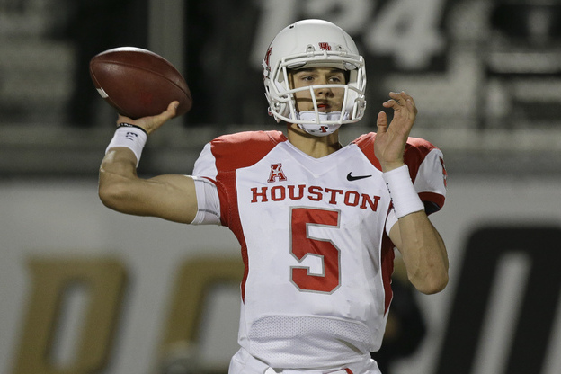 Houston Cougars' High Hopes Hinge on Sophomore Quarterback John O'Korn