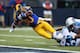 ST. LOUIS, MO - NOVEMBER 3: Zac Stacy #30 of the St. Louis Rams scores a touchdown against the Tennessee Titans at the Edward Jones Dome on November 3, 2013 in St. Louis, Missouri. The Titans beat the Rams 28-21. (Photo by Dilip Vishwanat/Getty Images)