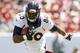 Aug 17, 2014; Santa Clara, CA, USA; Denver Broncos tight end Julius Thomas (80) runs with the ball after making a catch against the San Francisco 49ers in the second quarter at Levi's Stadium. Mandatory Credit: Cary Edmondson-USA TODAY Sports