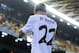 VALENCIA, SPAIN - APRIL 16: Angel Di Maria of Real Madrid CF reacts during the Copa del Rey Final between Real Madrid and FC Barcelona at Estadio Mestalla on April 16, 2014 in Valencia, Spain. (Photo by David Ramos/Getty Images)