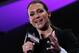 Stephanie McMahon speaks during a news conference before Wrestlemania XXX at the Mercedes-Benz Super Dome in New Orleans on Sunday, April 6, 2014. (Jonathan Bachman/AP Images for WWE)